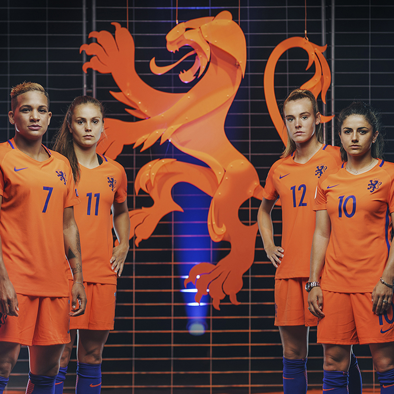 KNVB Football Lionesses Orange 