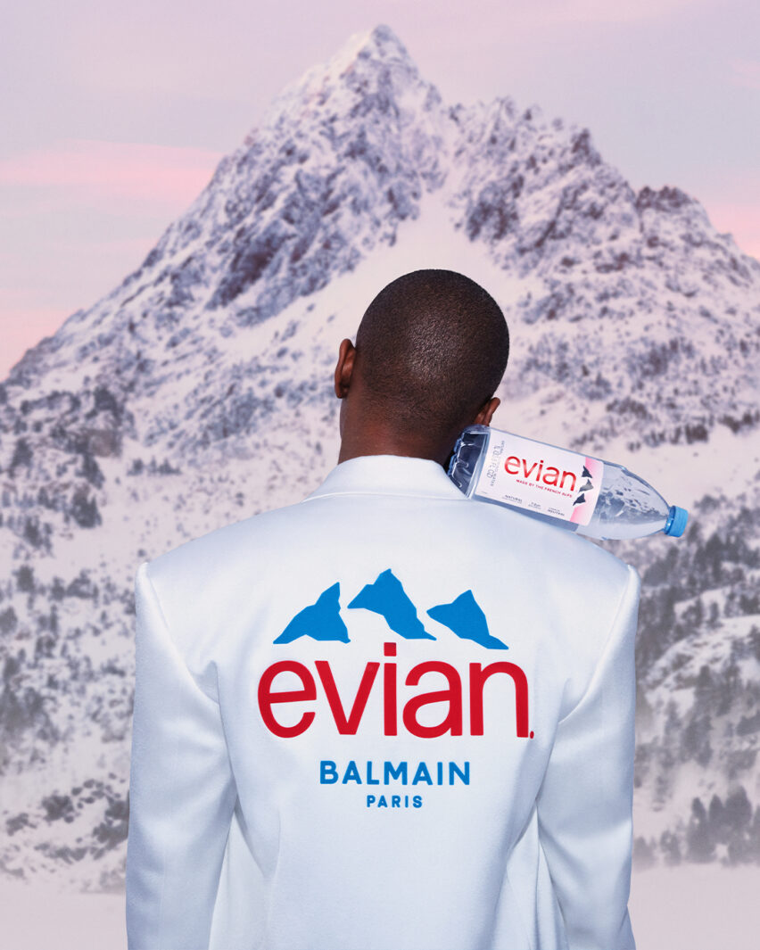 evian x Balmain Capsule Collection