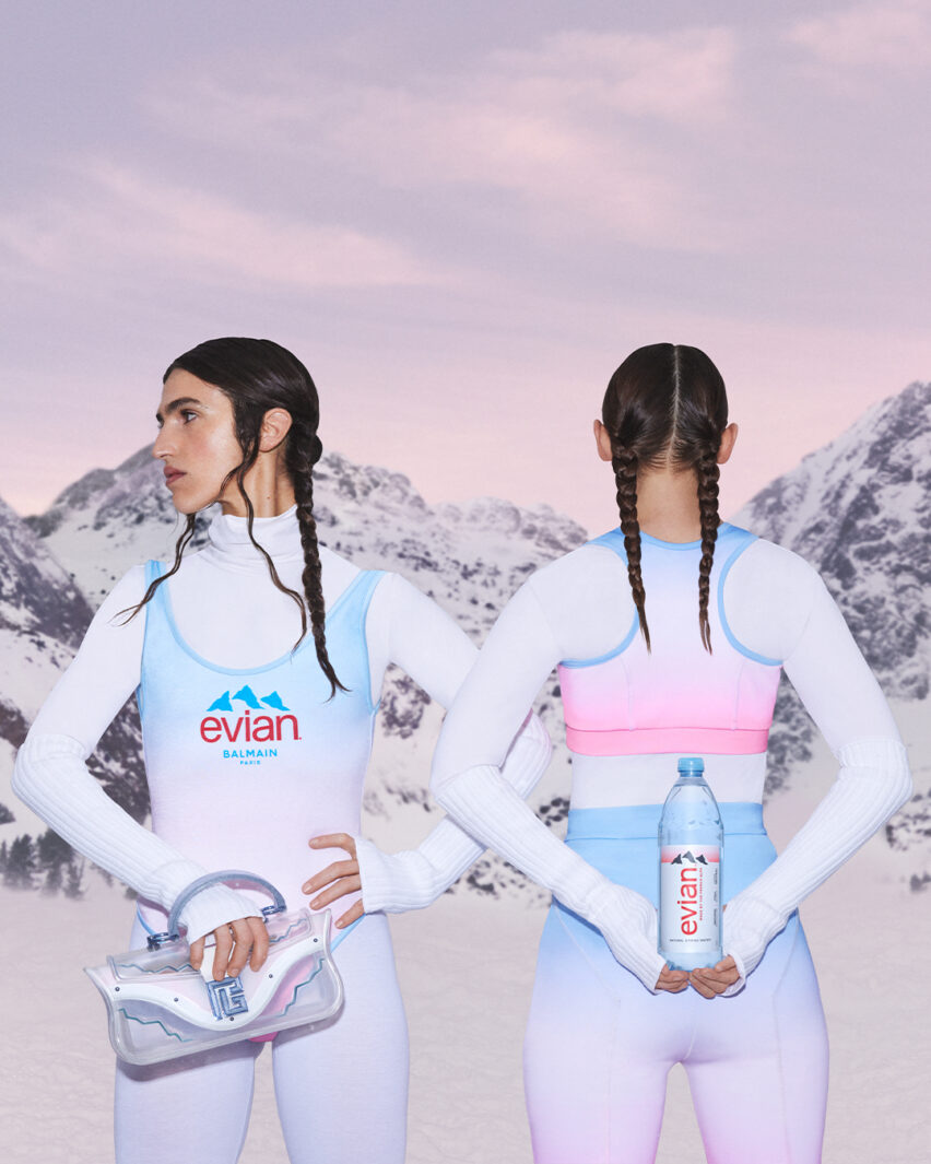 evian x Balmain Capsule Collection