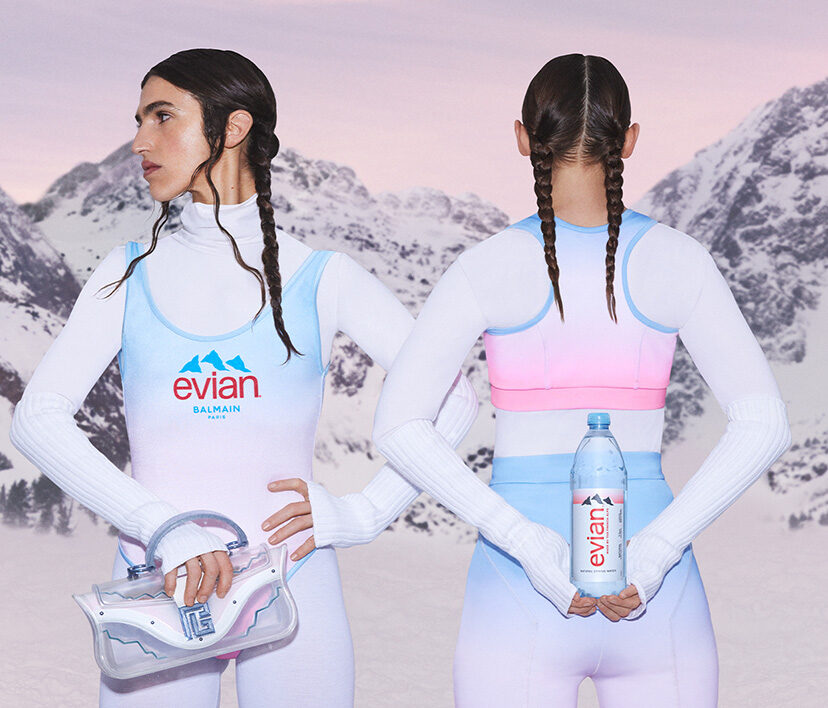 evian x Balmain Capsule Collection