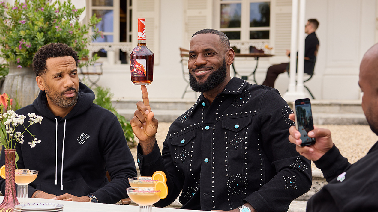 LeBron and Hennessy team up for a friendship of epic proportions