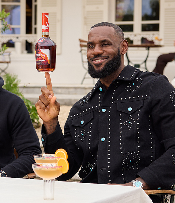 LeBron and Hennessy team up for a friendship of epic proportions