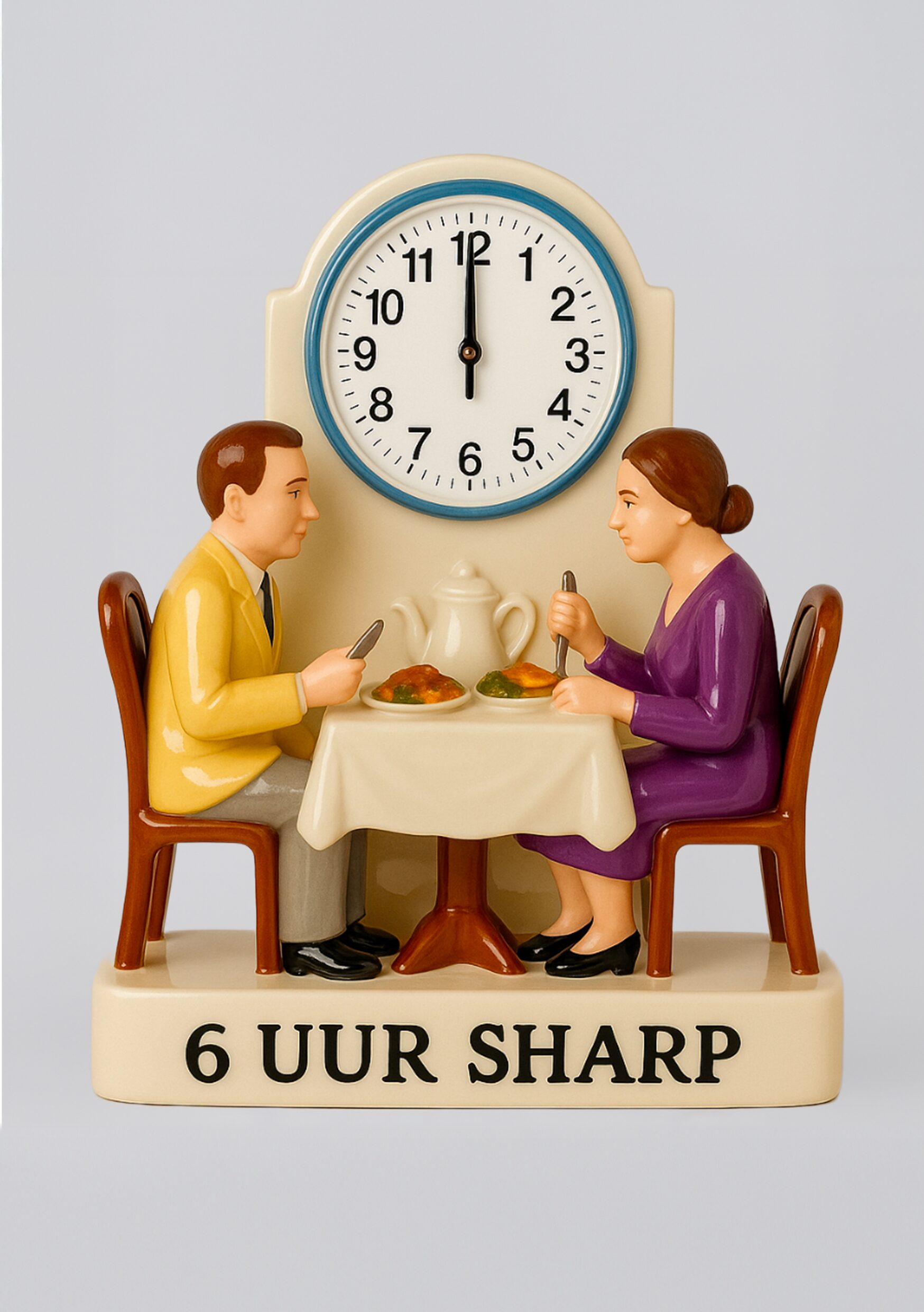 Dinner isn’t just a meal here, it’s a schedule. At 18:00 sharp, knives are up and potatoes are down.