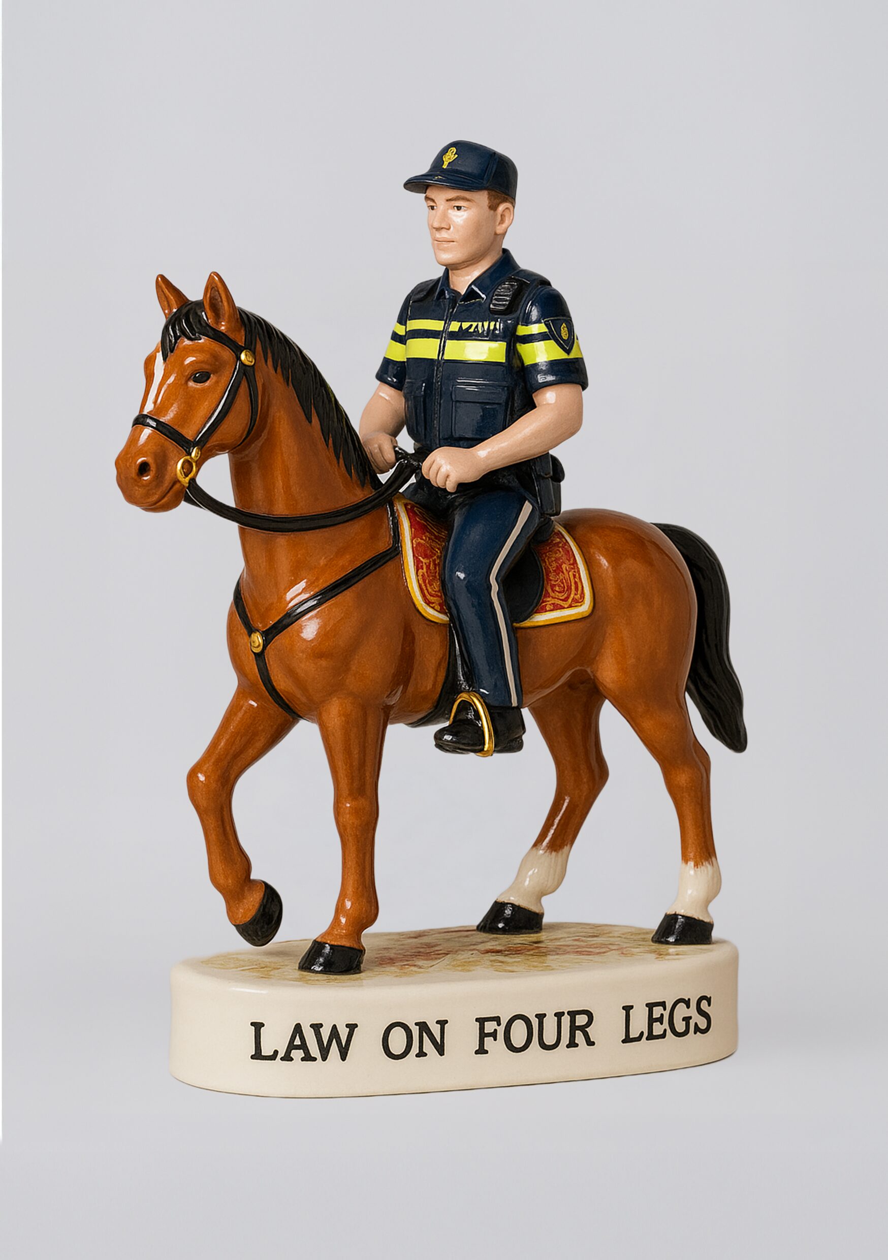 Only in the Netherlands do you have to worry about getting arrested and pooped on at the same time.