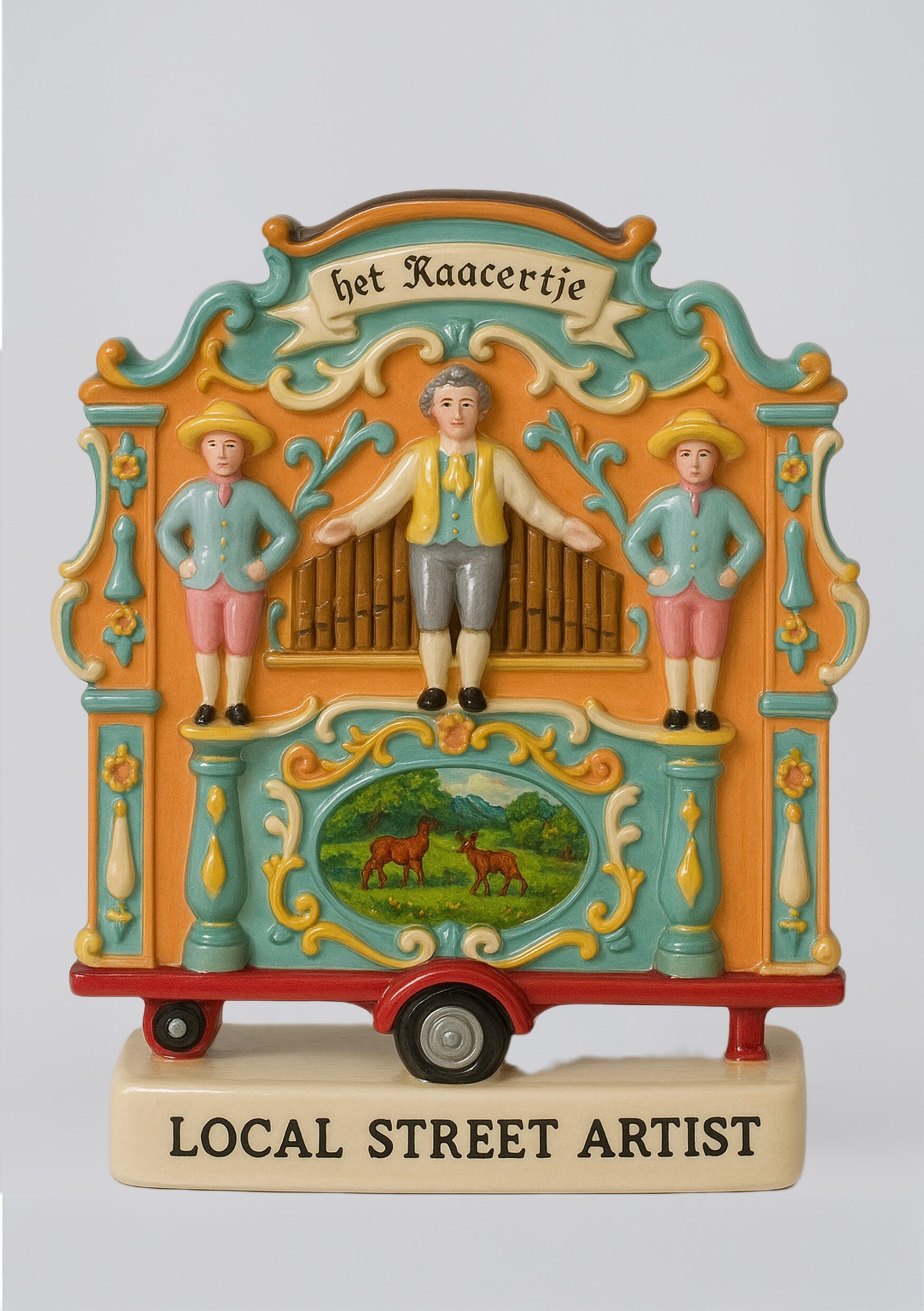 It’s half theatre, half assault on the senses: wooden figures dance while the organ belts out its tune. In the chaos of the city center, subtlety never stood a chance.