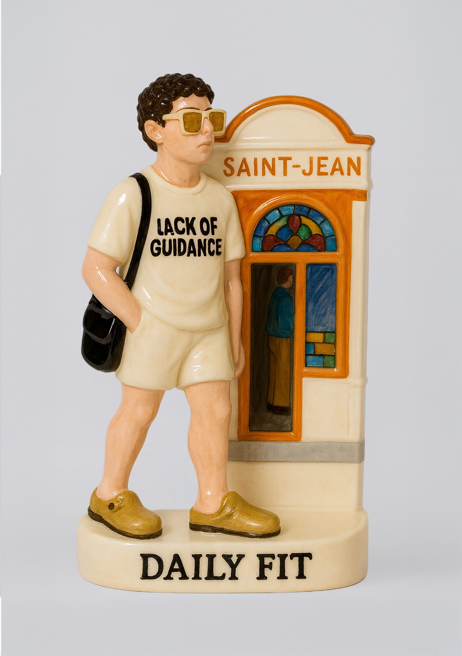 From café queue to canal stroll, it’s Birks, a bold tee, and fresh Saint-Jean carbs to seal the fit.