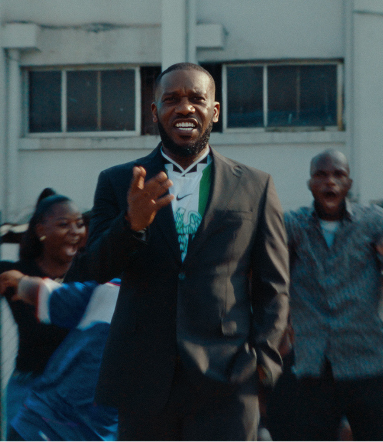 Fans say the game’s gone. Football’s Chief Flair Officer Jay-Jay Okocha inspires Africa to show dem where it went